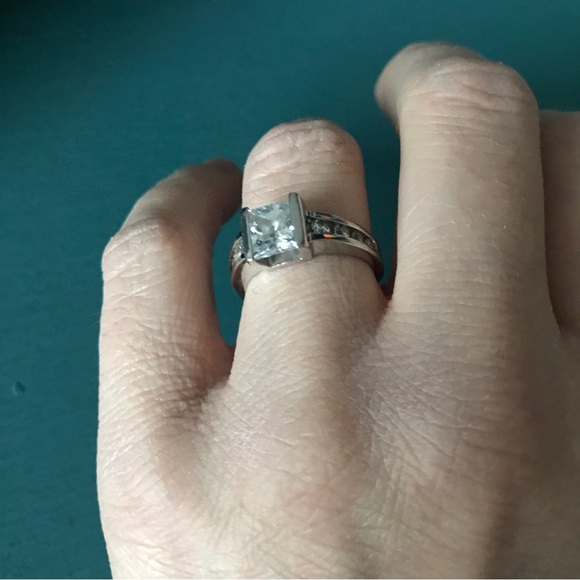 Lia Sophia Modern Bezel and Pave CZ Ring - Picture 3 of 5